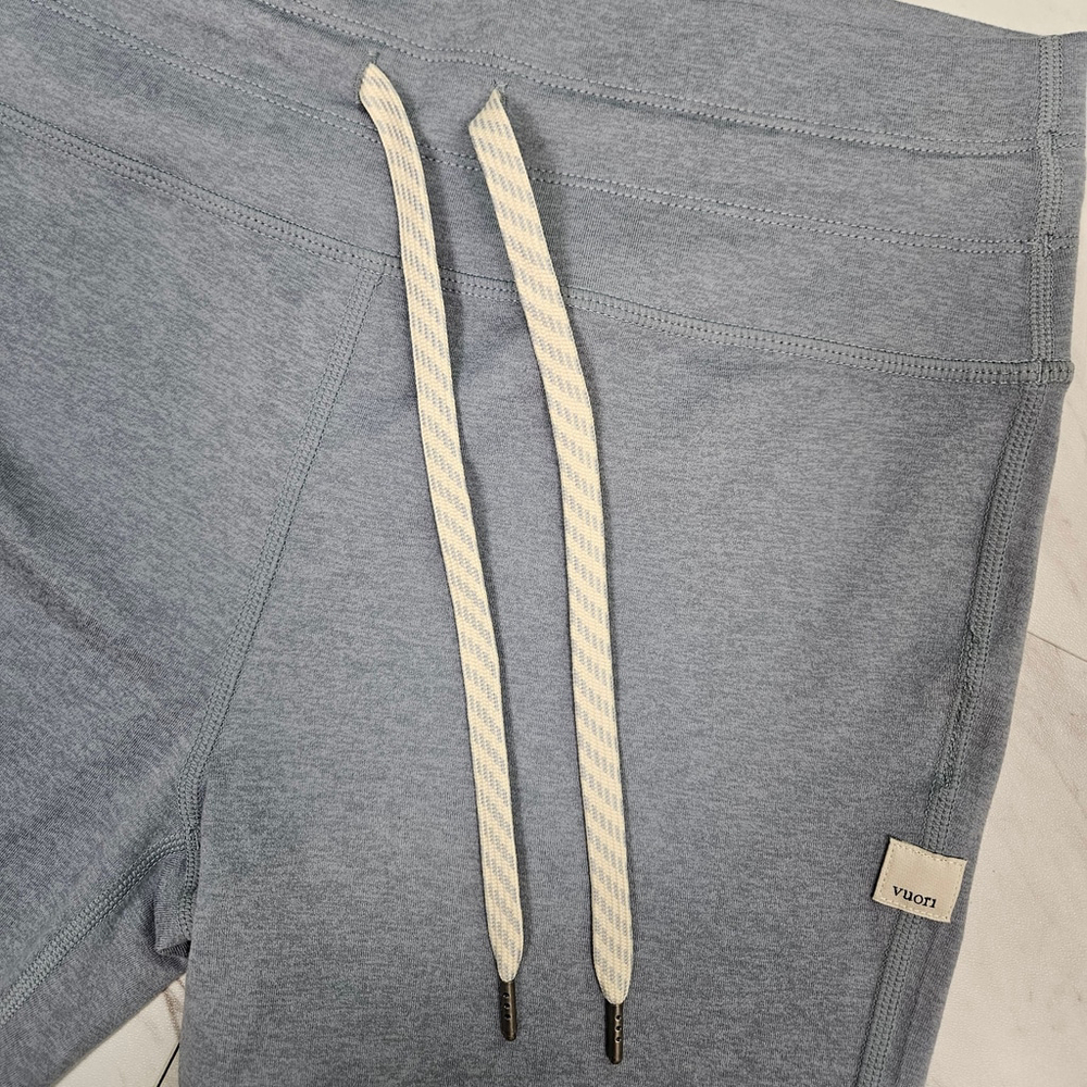 Vuori Womens Halo Vintage Legging Small Blue Flint Heather DreamKnit Stretch - Picture 7 of 9